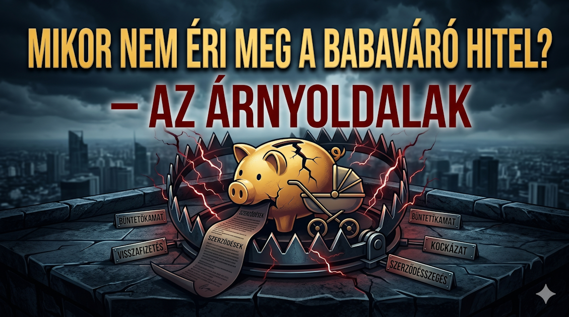 Mikor nem éri meg a Babaváró hitel? – Az árnyoldalak